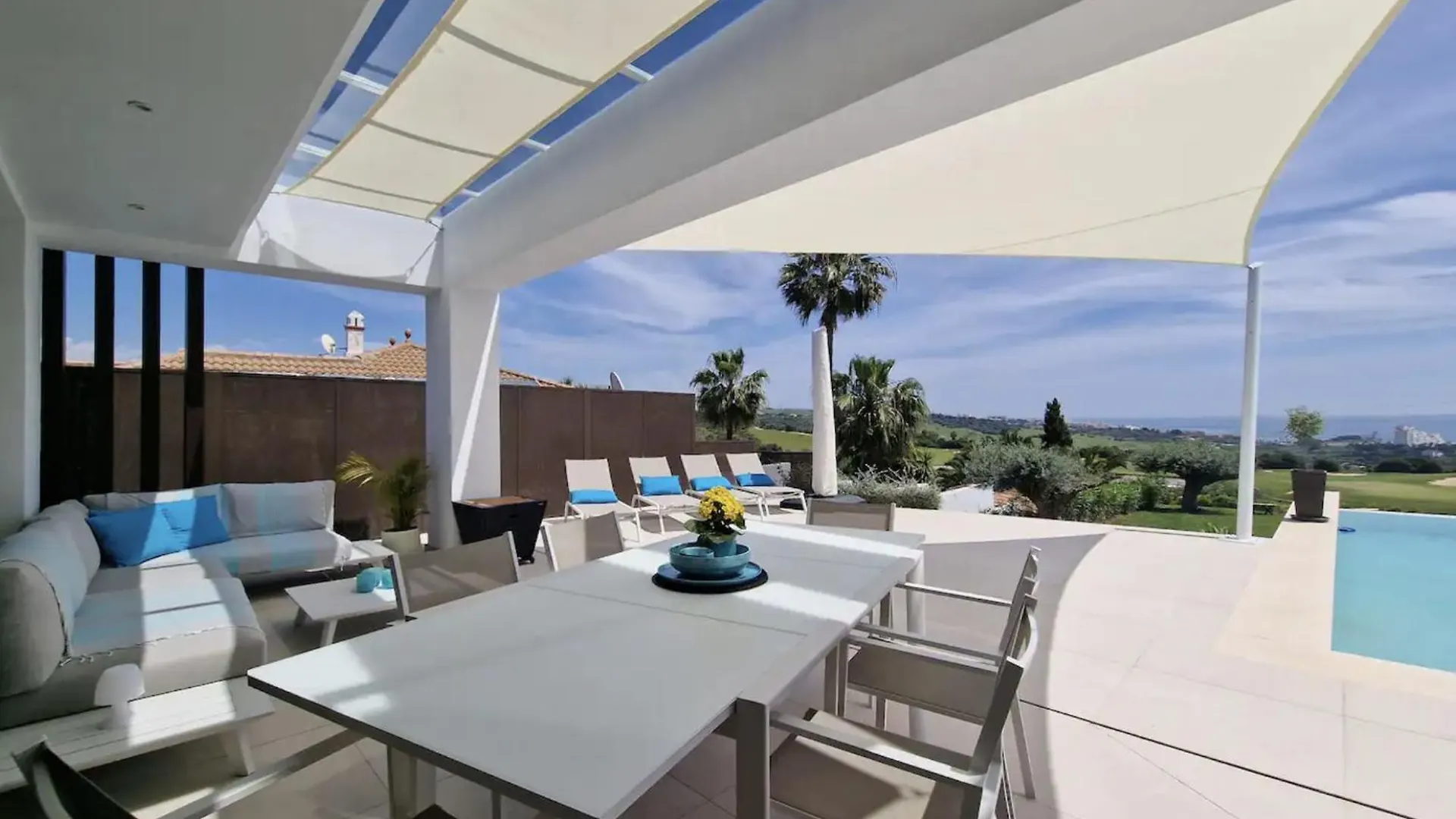 Top Sea + Golf View Villa With Heated Pool Rdr378 Estepona